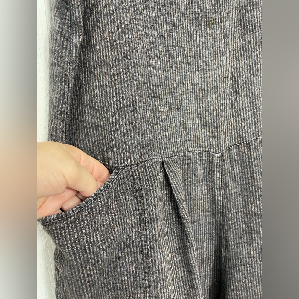 FLAX Pinstripe Jumper - Picture 11 of 13